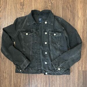 GAP Charcoal Denim Jacket